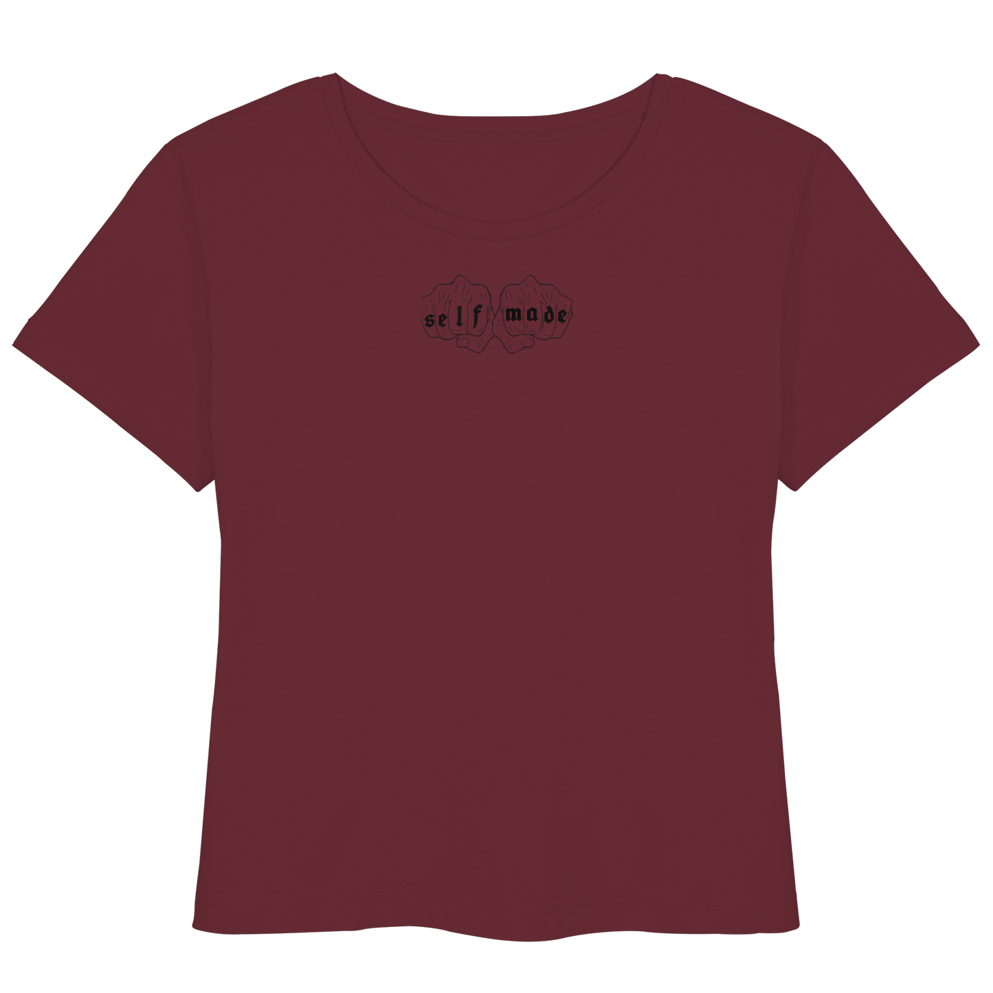 Women Front Logo  - Womens Organic Lightweight T-Shirt