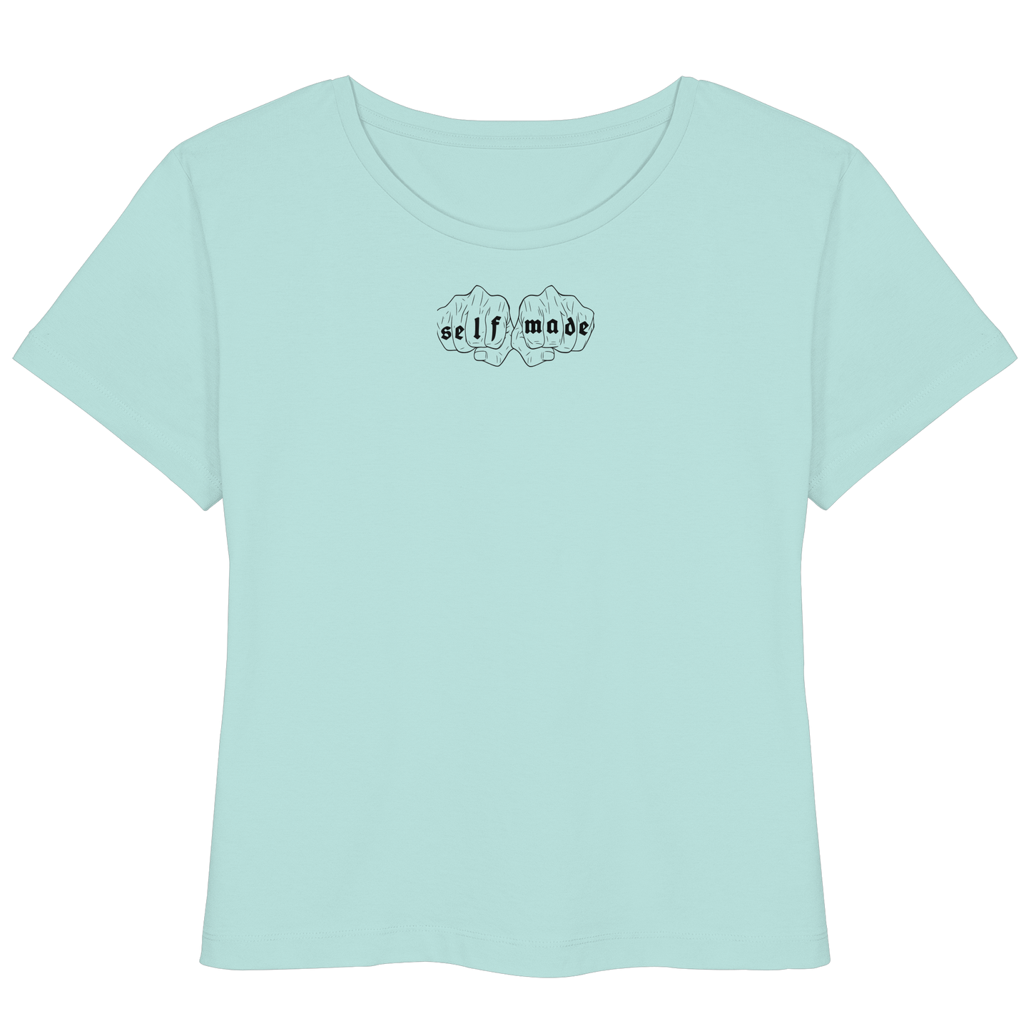 Women Front Logo  - Womens Organic Lightweight T-Shirt