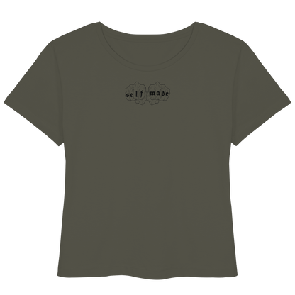 Women Front Logo  - Womens Organic Lightweight T-Shirt