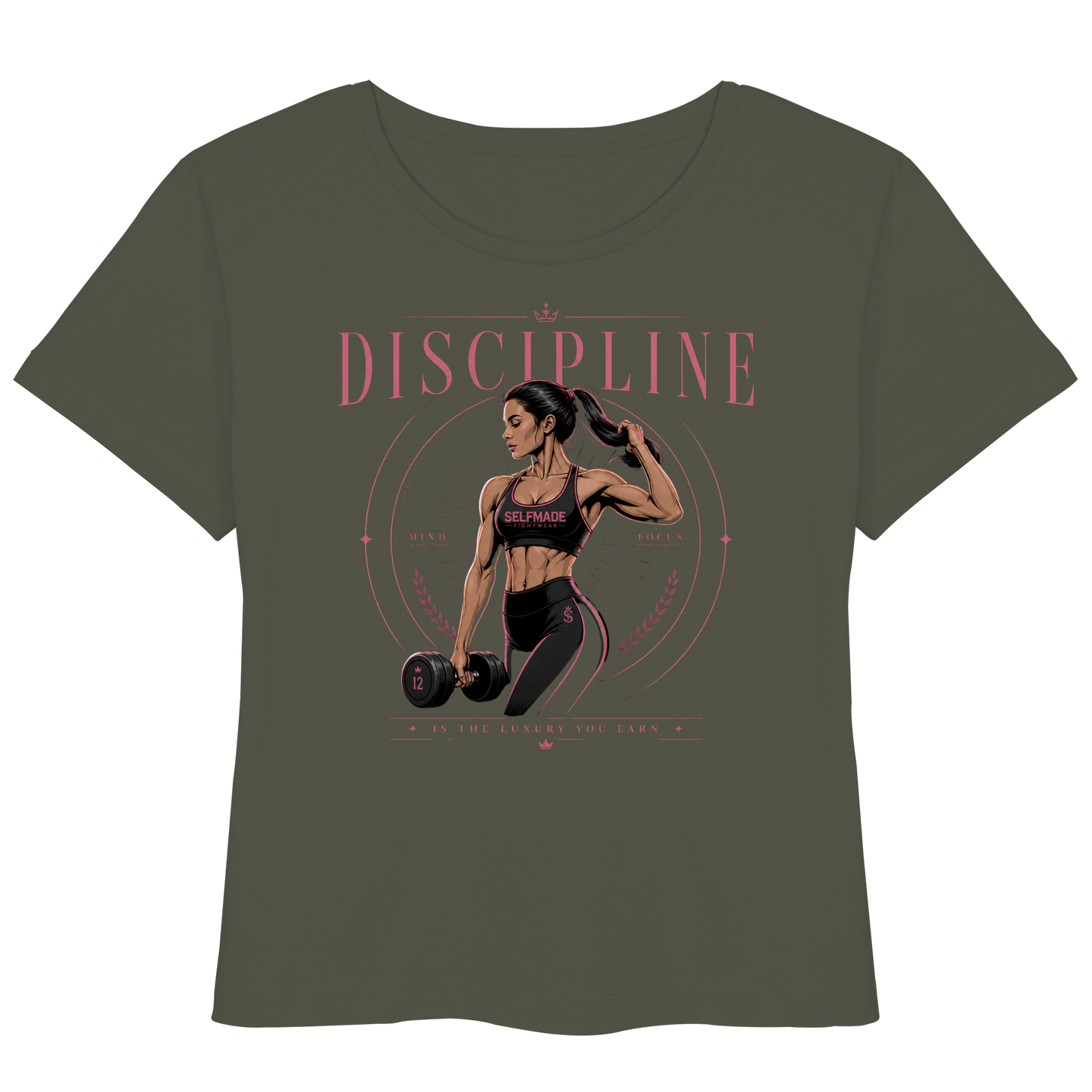 Women Fit No4 - Womens Organic Lightweight T-Shirt